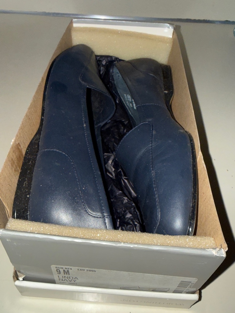 Classic Women’s Worthington Navy Slip-On Dress Shoes